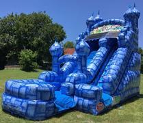 16' Blue Castle Inflatable Water Slide 16' Blue Castle Inflatable Water Slide
