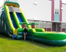 22' Palm Tree Inflatable Water Slide 22' Palm Tree Inflatable Water Slide